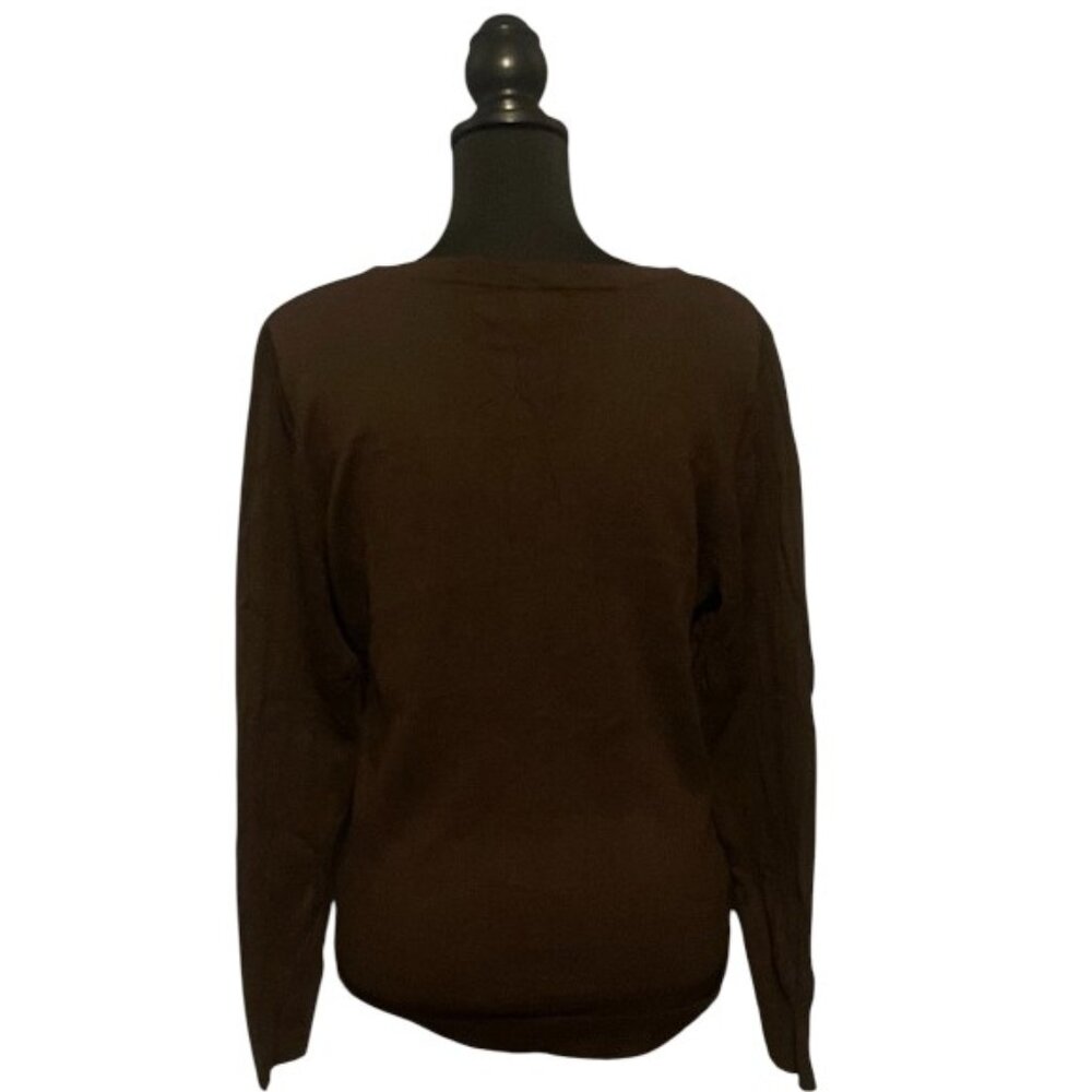 WORTHINGTON V-NECK SWEATER - Picture 2 of 2